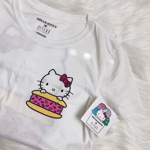 hello kitty x afters ice cream collab tee